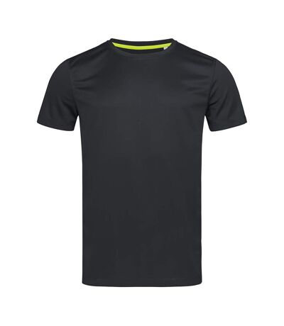 Stedman Mens Set In Mesh T-Shirt (Black Opal) - UTAB342