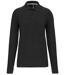 Polo manches longues - Homme - WK276 - gris foncé-2