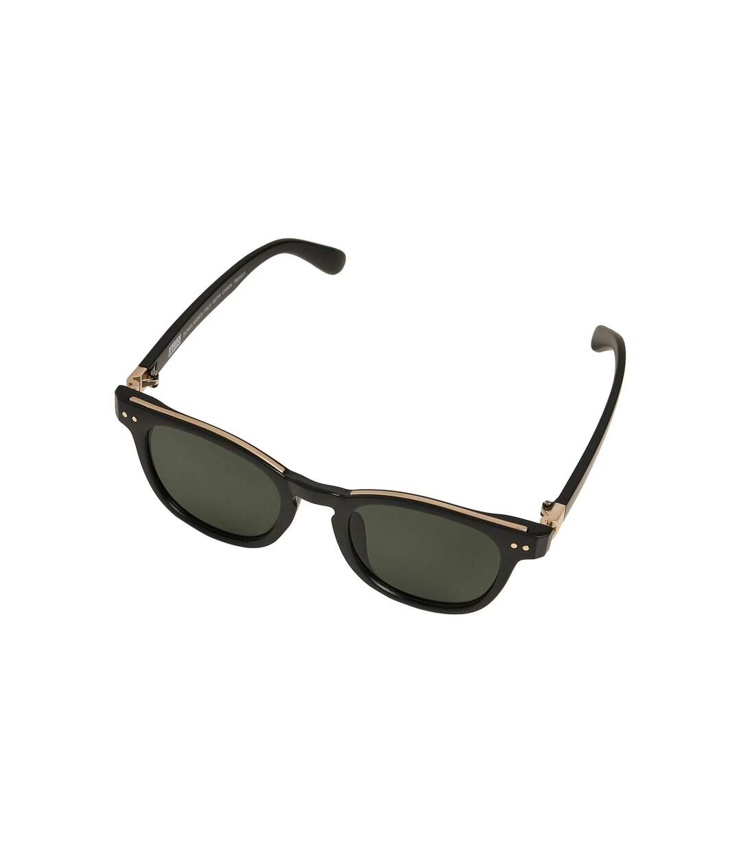 Lunettes De Soleil Avec Chaîne Italy Adulte Taille Unique Noir Doré Urban Classics-4