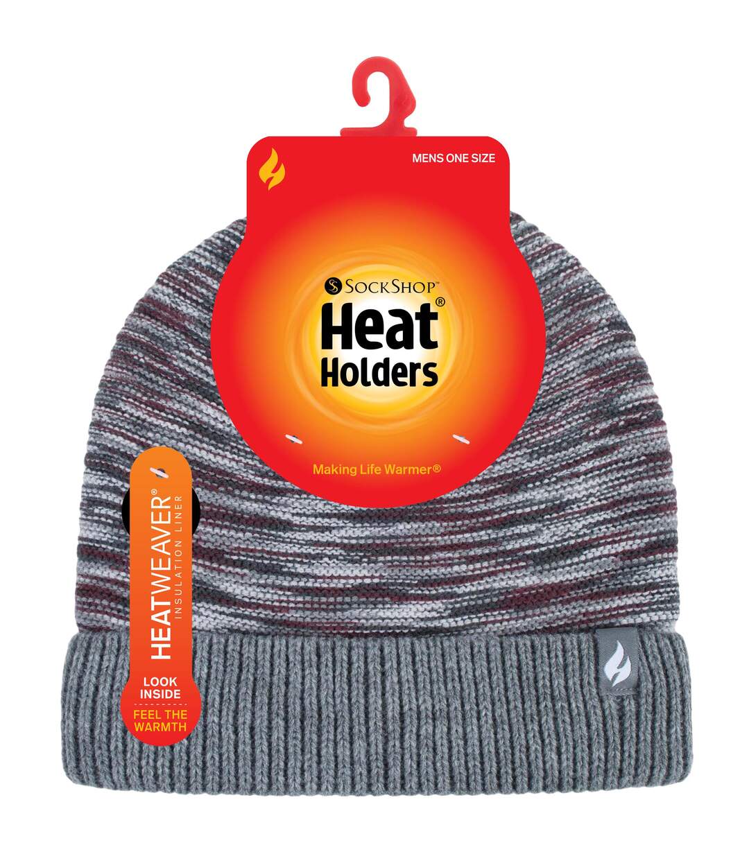 Bonnet Homme Thermiques Tricot avec Doublé Polaire-2