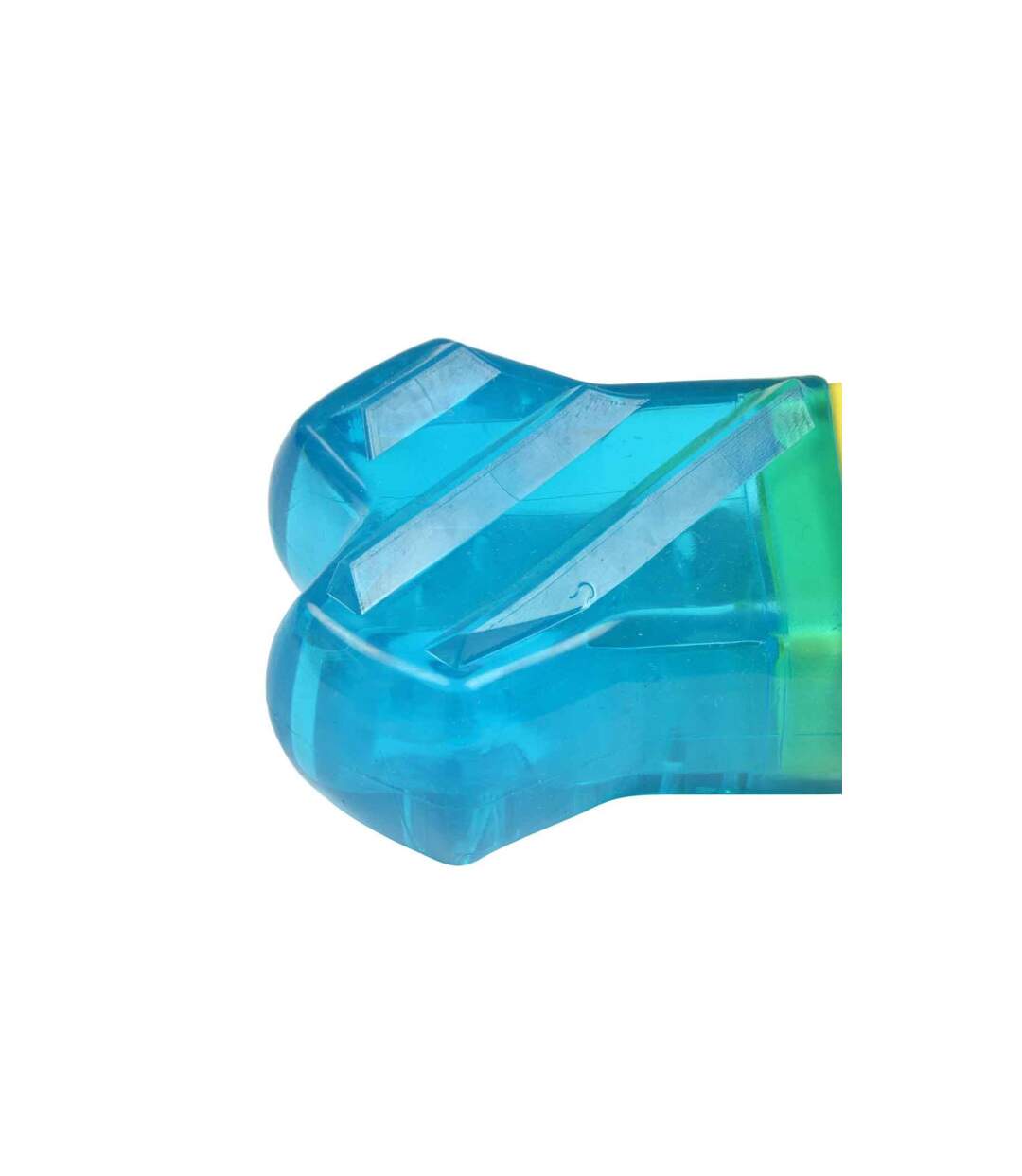 Jouet pour Chien Givré Os 13cm Bleu & Jaune-2