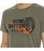 T-shirt homme manches courtes col rond Regular fit Wheel Vondutch-2