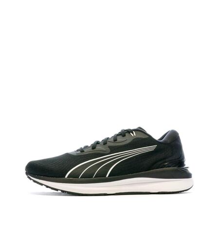 Chaussures de running noires/blanches homme puma electrify nitro 2