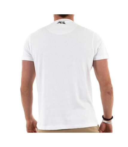 T-shirt Blanc Homme Von Dutch Cat - M