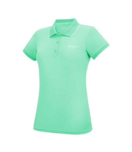 Polo Manches Courtes Remex Femme Turquoise Uni Regatta