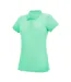 Polo Manches Courtes Remex Femme Turquoise Uni Regatta-4