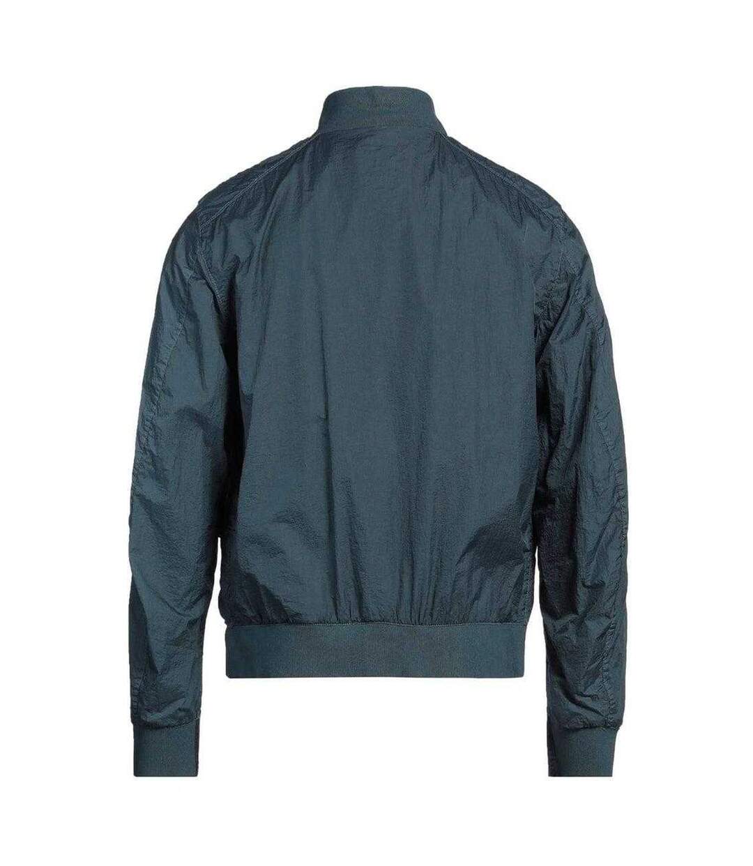 Mens Novak Bomber Jacket Blue Parajumpers-3
