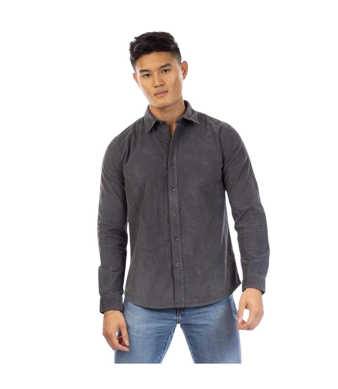 Chemise Homme Gris Peter Werth-1