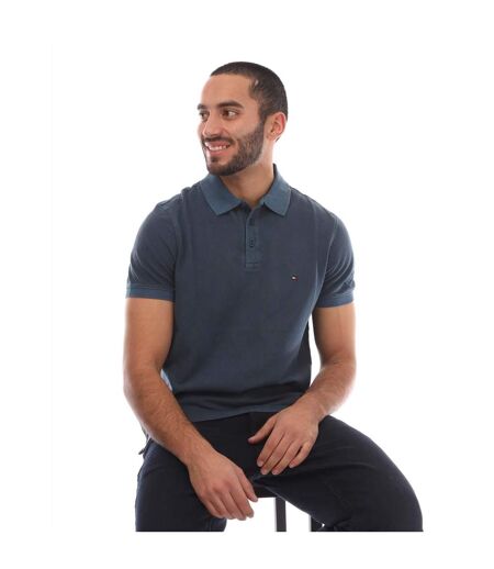 Polo Homme Bleu Foncé Tommy Hilfiger