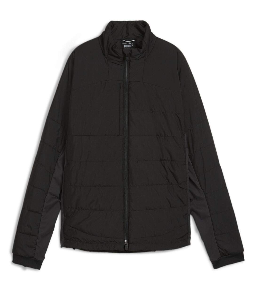 Womens/ladies Kyley Performance Quilted Golf Jacket  Black Puma-2