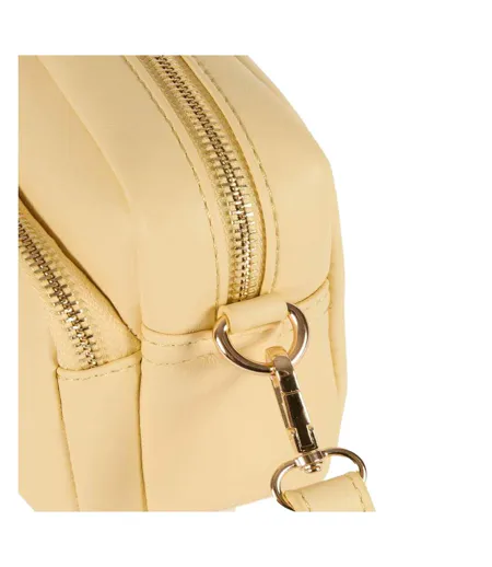 Sac à bandoulière jaune femme morgan camera