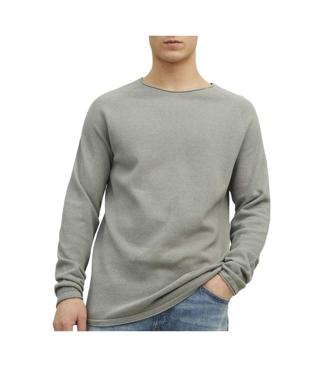 Pull vert homme jack & jones knit crew - l-1