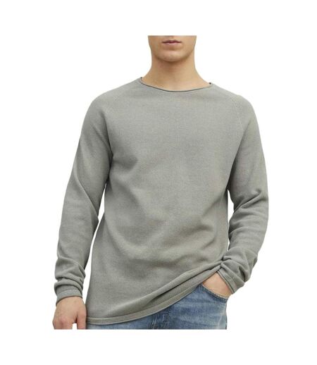 Pull vert homme jack & jones knit crew - l