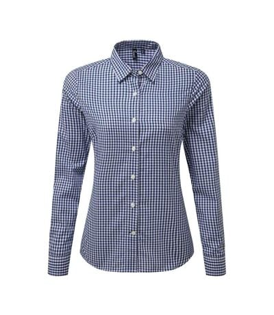Chemisier Maxton Femme Bleu Marine Blanc Premier