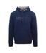 Mens London 1851 Logo Hoodie Navy Aquascutum-1