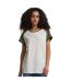 T-shirt Femme Sable Blanc Olive Urban Classics-3
