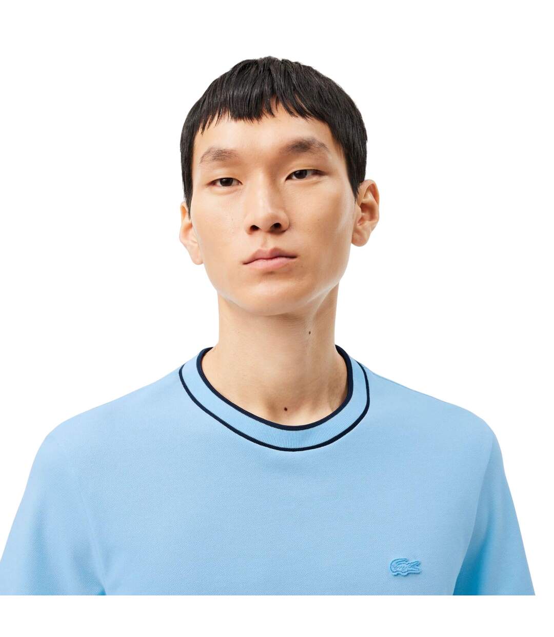 T-shirt Homme Bleu Clair Lacoste-4