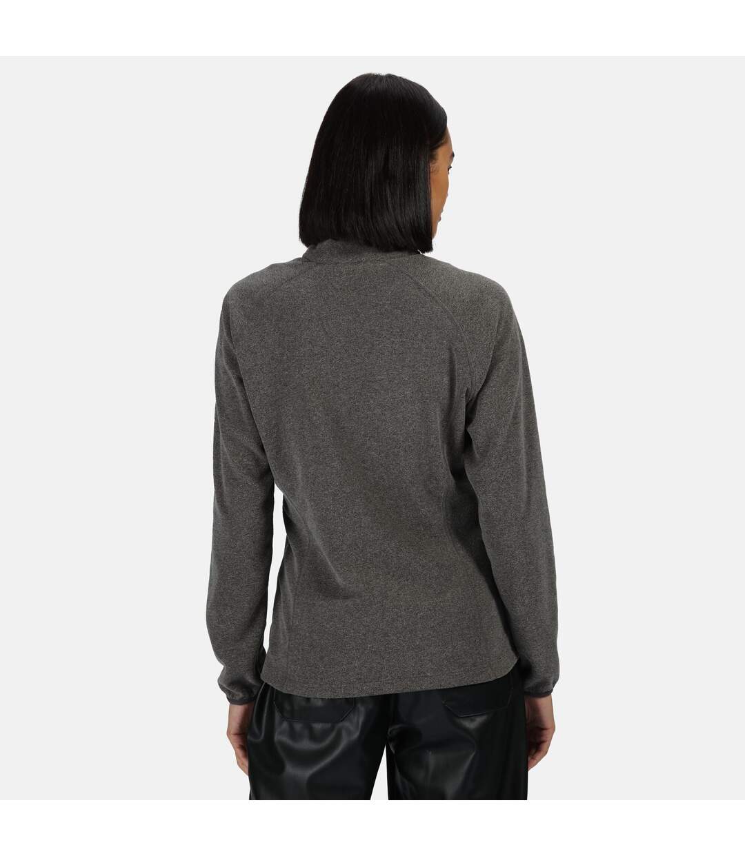 Womens/ladies salamba marl lightweight fleece grey marl Regatta-4