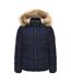 Doudoune Bubble Femme Bleu Marine SoulCal-1