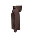 Womens/ladies Pemberton Drawstring Hoodie Dark Mocha Cutter & Buck-3