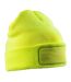 Bonnet D'hiver Imprimé Thinsulate Unisexe Adulte Jaune Fluo Result-1