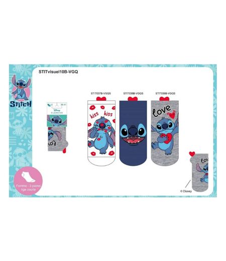Chaussettes femme LICENCE Fantaisie-Assortiment modèles photos selon arrivages- - Pack de 9