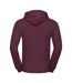 Sweatshirt À Capuche  Pour Homme Bordeaux Russell-2
