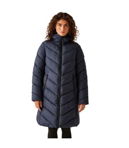 Veste Matelassée Andia Femme Bleu Marine Regatta
