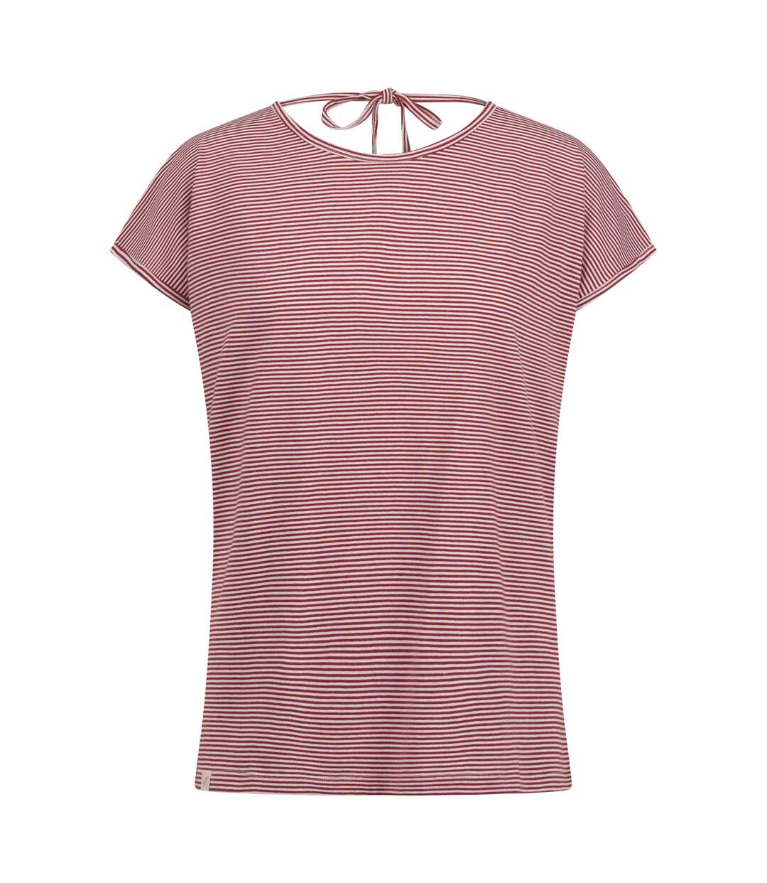 Haut Motif/style Rayé Mirela Femme Rouge Bordeaux Trespass-1