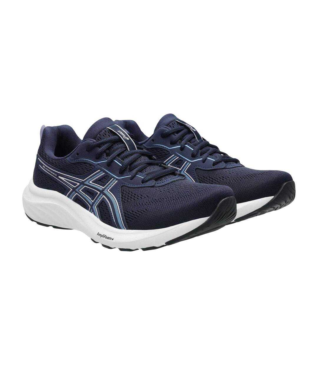 Chaussures Contend Femme Bleu Nuit Lilas Asics-4