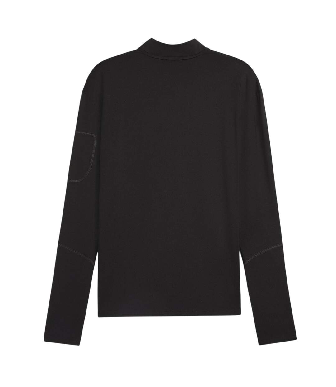 Mens Cloudspun Quarter Zip Long-sleeved Top Black Puma-2