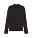 Mens Cloudspun Quarter Zip Long-sleeved Top Black Puma-2