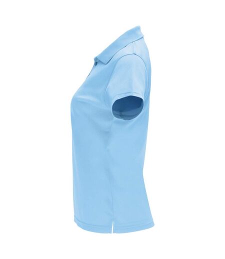 Polo Monzha Femme Bleu Ciel Roly