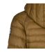 Womens/ladies Hub Down Jacket Dark Olive Trespass-4