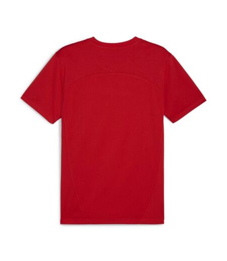 T-Shirt rouge homme puma teamfinal