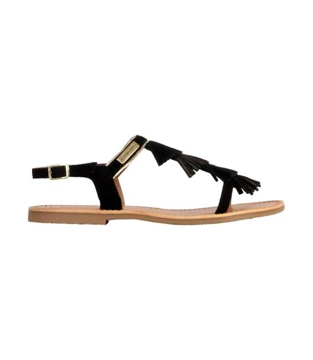 Sandale Plate Cuir Les Tropeziennes Hiakary