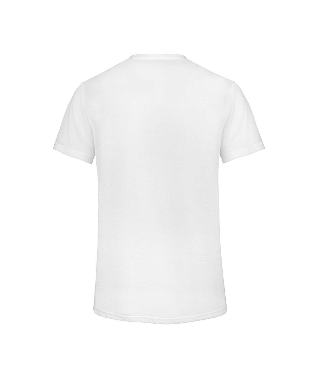 T-shirt homme blanc B&C-2