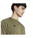 T-shirt Sereno Homme Vert Kaki Adidas-4