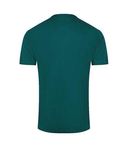 T-shirt Motif Fumée Homme Vert Cavalli Class