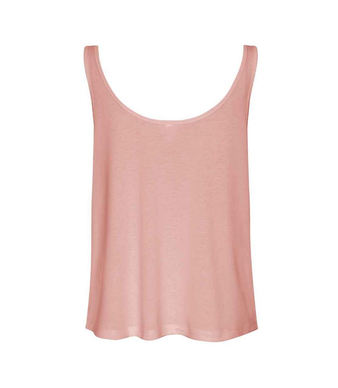 Womens/ladies Triblend Tank Top Dusty Pink Awdis-2