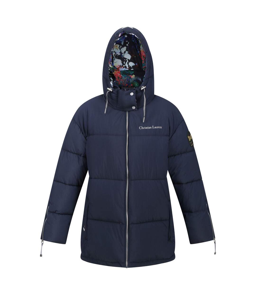 Womens/ladies christian lacroix gallican baffled padded jacket navy Regatta