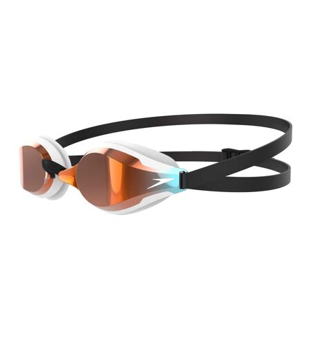 Lunettes De Natation Fastskin Speedsocket Adulte Noir Blanc Feu Speedo