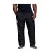 Mens Stadium Open Hem Tracksuit Bottoms Black Canterbury-1