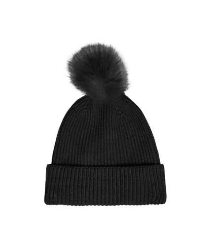 Bonnet Noir Femme Vero Moda Beanie - Taille unique