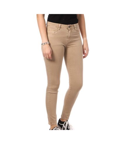 Jean Skinny Push Up Beige Femme My Tina's 260