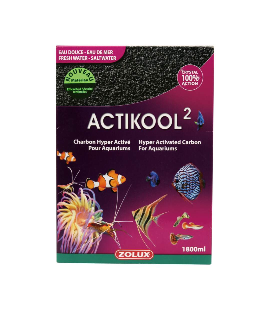 Charbon minéral concassé Actikool 2 1.8L