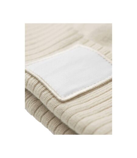 Bonnet Adulte Blanc Cassé Blanc Beechfield