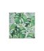 Lot de 20 Serviettes en Papier Monstera 33x33cm Vert