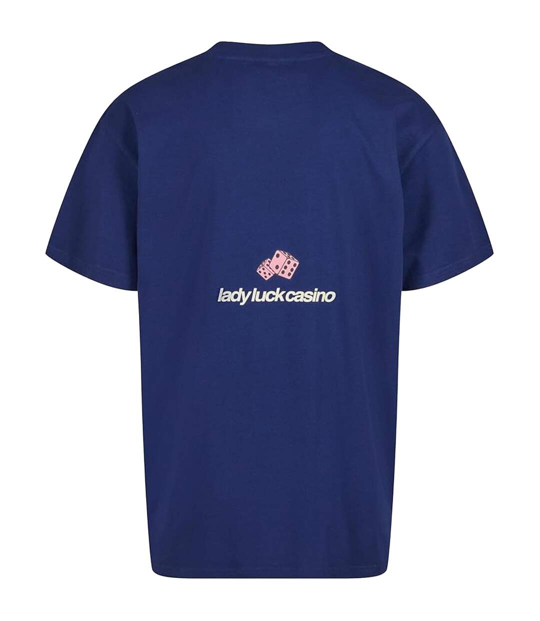 T-shirt Surdimensionné Lady Luck Pour Hommes Bleu Foncé Mister Tee-3