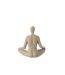 Statuette Yoga en Résine Shawn 31cm Beige-3